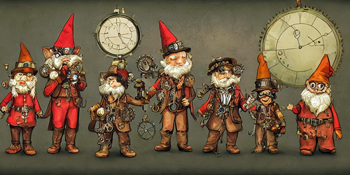steampunk gnomes